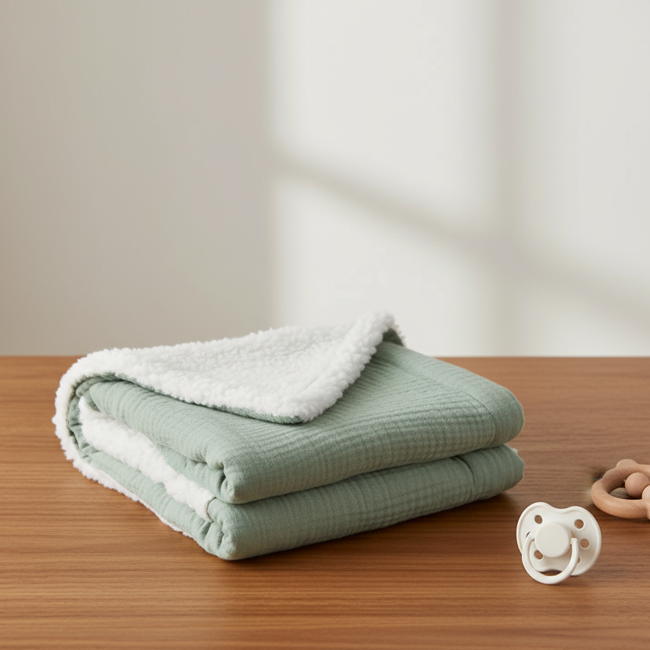 SnuggleBear – Premium paksu ja pehmeä vauvanpeitto