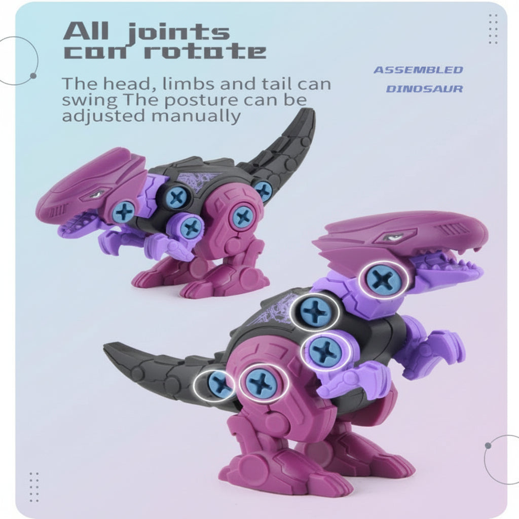 JurassicDrill – Cool & Leikkisä – Dino DIY -sarja