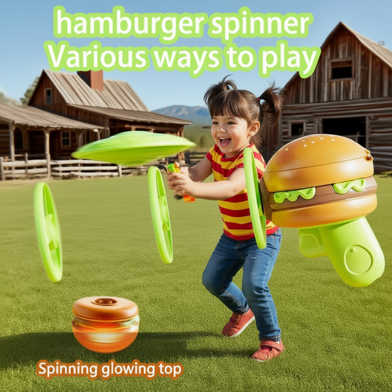 Flying Disk Toy – Luova & liikkuva – Gyro Gun