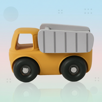 Thumbnail for Montessori Silicone Toy Car – Turvallinen ja purulelu – silikoninen puruleluajoneuvo
