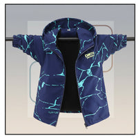 Thumbnail for Reversible Kids Jacket – Veden- ja tuulenpitävä – kevyt takki