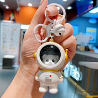 Thumbnail for Glowing Astronaut Charm – Söpö ja hohtava – Astronautti-laukun ripustin