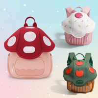 Thumbnail for MushroomPack – Söpö ja käytännöllinen – lasten reppu, muotoilu