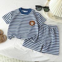 Thumbnail for Kids Stripe Outfit – Trendikäs ja mukava – kesäinen lasten asu