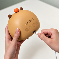 Thumbnail for CappyClock – Söpö ja monikäyttöinen – digitaalinen lasten herätyskello, jossa on yövalo