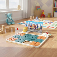 Thumbnail for ThinkFun – Looginen ajattelu ja keskittymiskyky – Junapulmapeli