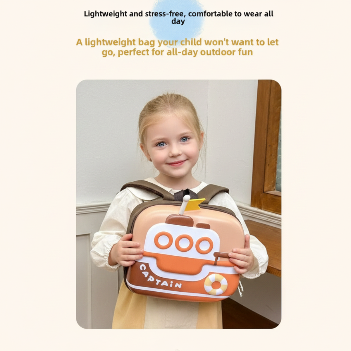 LittleCaptain – Hauska ja kätevä – Captain-reppu