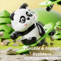 Thumbnail for PandaPlay – Hauska & aktiivinen – vetokäyttöinen panda-lelu