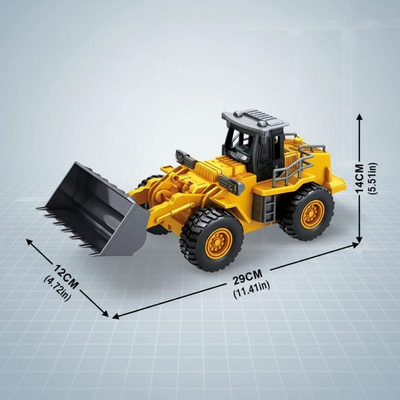Power Machines – Realistinen ja opettavainen – RC-rakennusajoneuvo