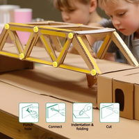 Thumbnail for CardboardMaster – Leikkisä ja kehittävä – askartelupaketti pahvista