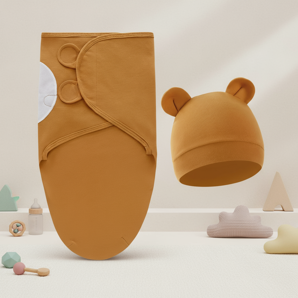 SnuggleBear – Pehmeä ja lämmin – vauvan käärepeitto