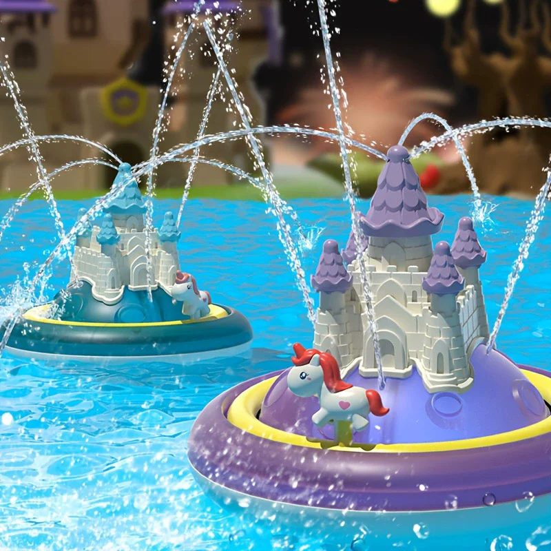 SpalshCastle – Maaginen ja interaktiivinen – Kelluva yksisarvislinna-leikkisetti