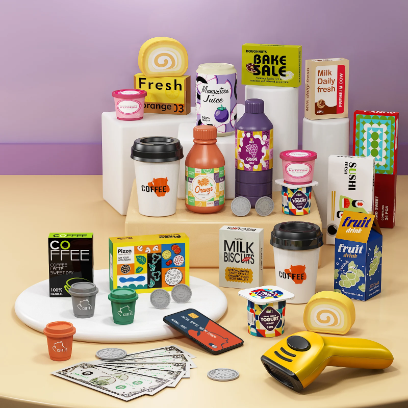 PlaySmart – Luova & opettavainen – Supermarket-leikkisetti