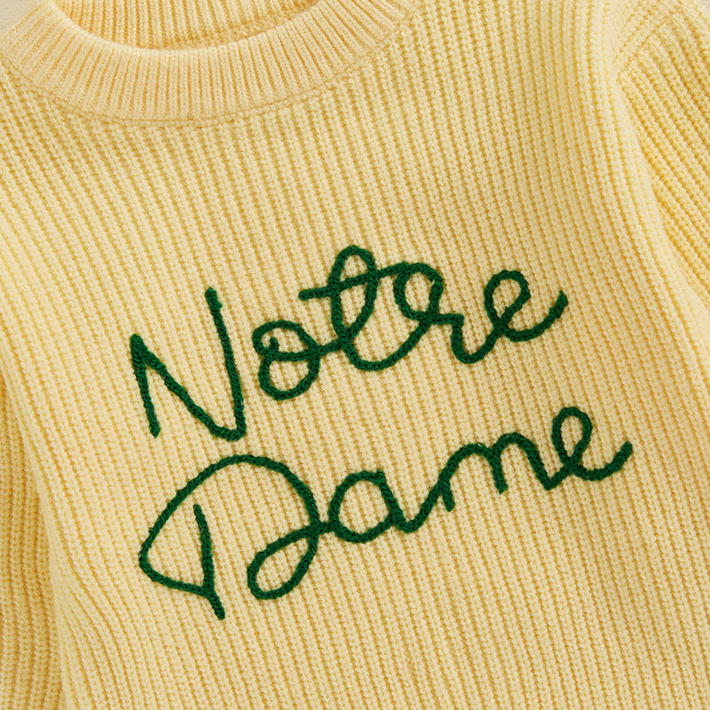 WarmWeave – Mukava ja leikkisä – Notre Dame -villapaita