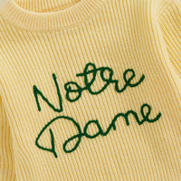 Thumbnail for WarmWeave – Mukava ja leikkisä – Notre Dame -villapaita