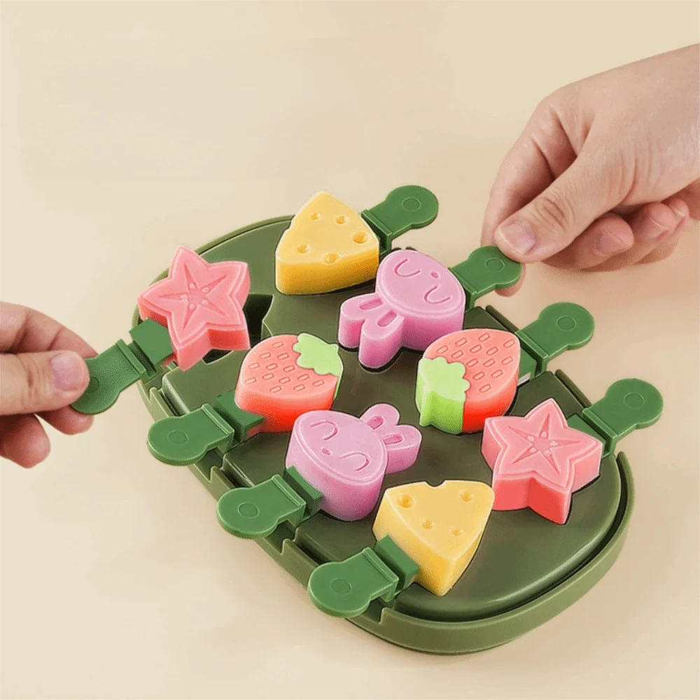 LollyFun – Luova ja käytännöllinen – silikoninen jäätelömuotti säilytyslaatikolla