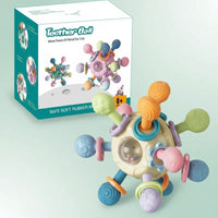 Thumbnail for CalmChew | Pehmeä ja turvallinen – 3-in-1-silikoninen purulelu