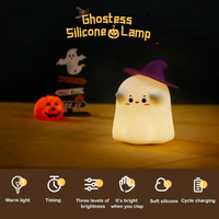 Thumbnail for SpookyLamp – Söpö ja tunnelmallinen – Halloween-yövalo