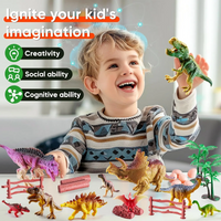 Thumbnail for DinoWorld – Luova ja realistinen – Dino-pää-leikkisetti