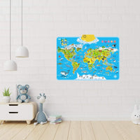 Thumbnail for LittleExplorers – Oppiminen ja leikki – Eläinten maailmankartta