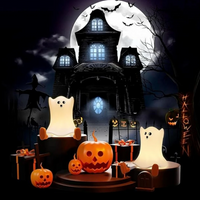 Thumbnail for SpookyLamp – Söpö ja tunnelmallinen – Halloween-yövalo