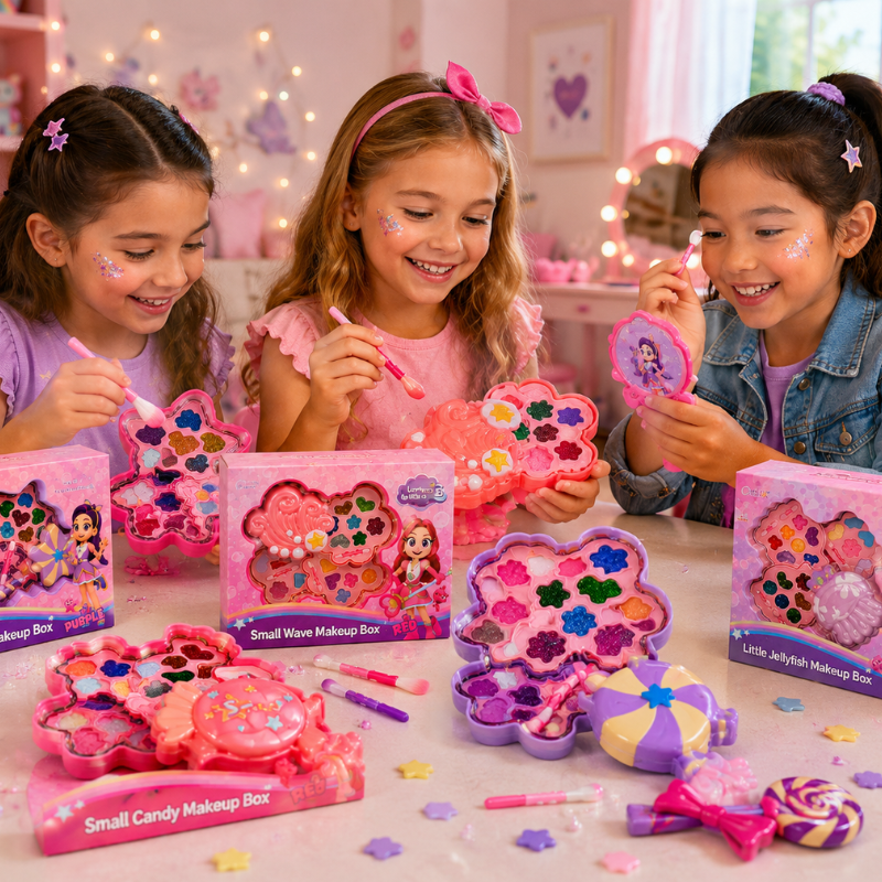 Make-Up Playset™ - Turvallinen & stimuloi luovuutta - Maaginen meikki