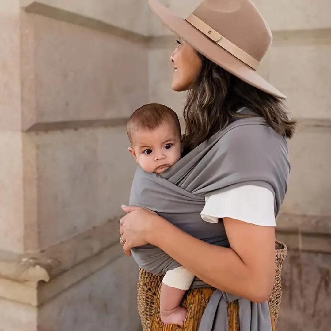 ComfortCarry – Selkäystävällinen kantaminen – Ergonominen vauvan kantoliina