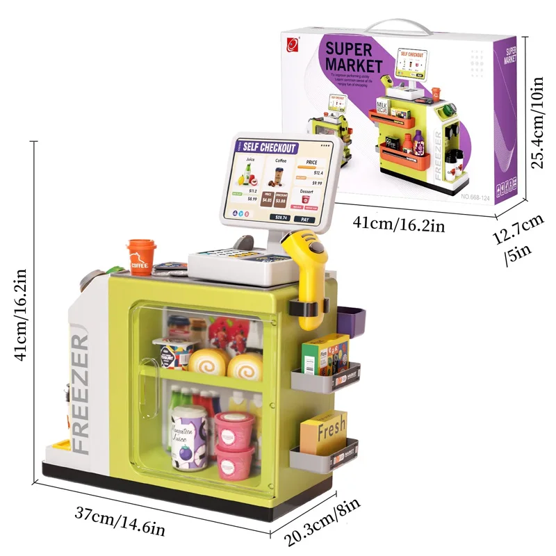 PlaySmart – Luova & opettavainen – Supermarket-leikkisetti