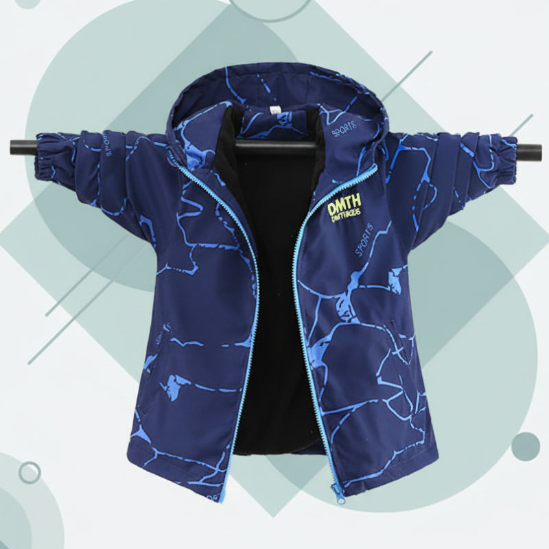 Reversible Kids Jacket – Veden- ja tuulenpitävä – kevyt takki
