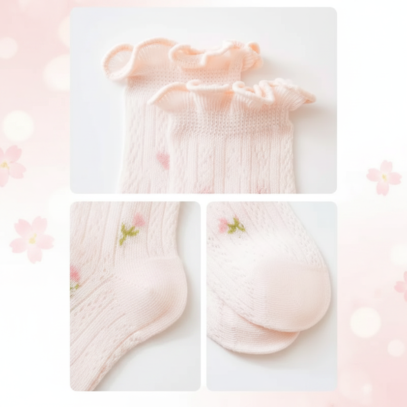 HappyToes – Värikkäät ja suloiset – vauvasukat (5 kpl:n pakkaus)
