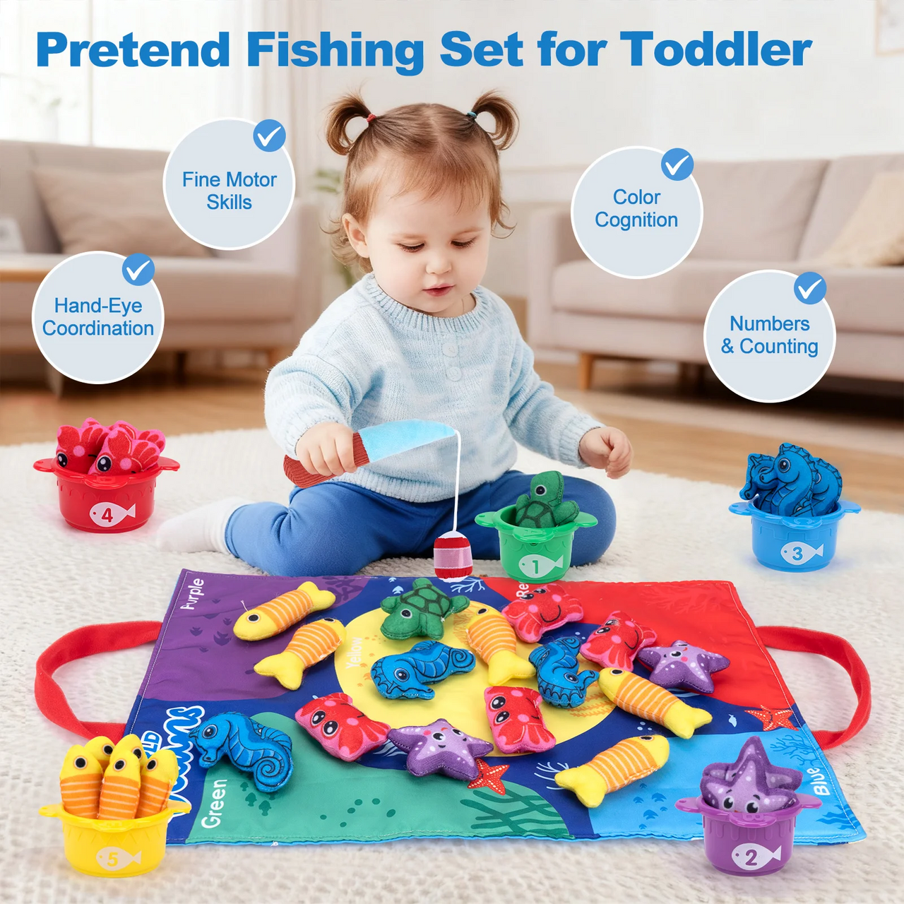 LittleFisher – Koulutus & vuorovaikutus – Montessori-kalapeli