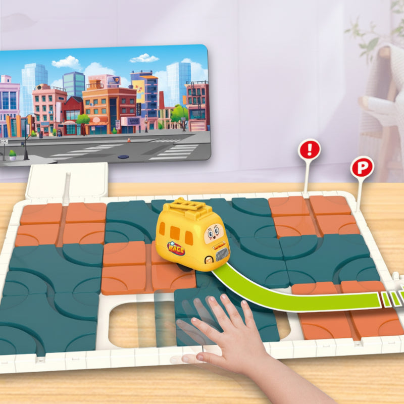 ThinkFun – Looginen ajattelu ja keskittymiskyky – Junapulmapeli