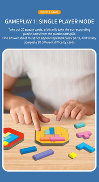 Thumbnail for Logic Blocks™ – Väri & luovuus – Geometriset palapelit