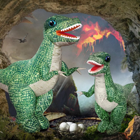 Thumbnail for MegaDino – Seikkailullinen ja interaktiivinen – Ilmatäytteinen kauko-ohjattava dinosaurus