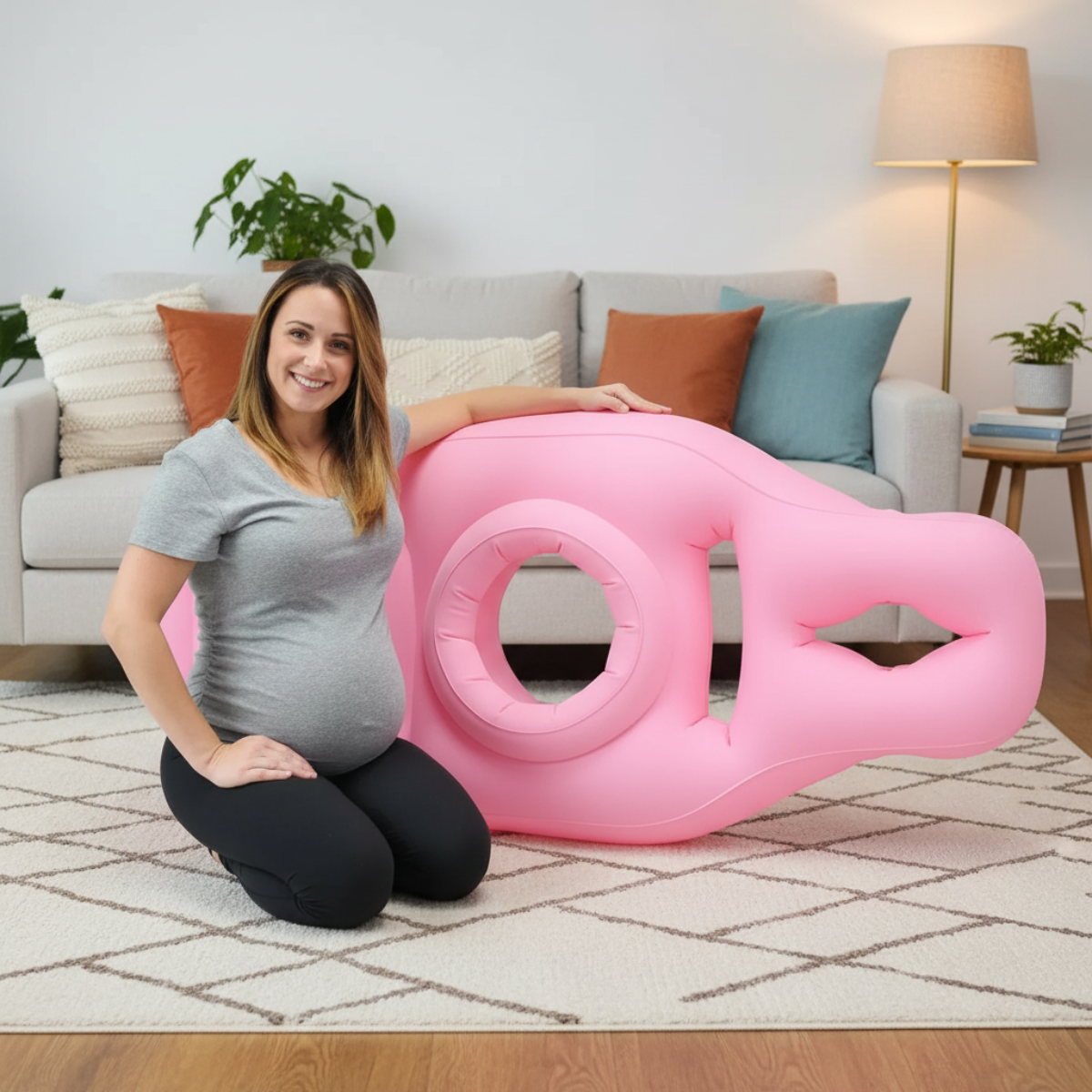 CozyBump – Mukavuus ja tuki – Monikäyttöinen raskausmakuutyyny