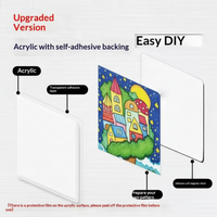 Thumbnail for FridgeArt – Luova & henkilökohtainen – DIY-akryylimagneettisarja jääkaappiin