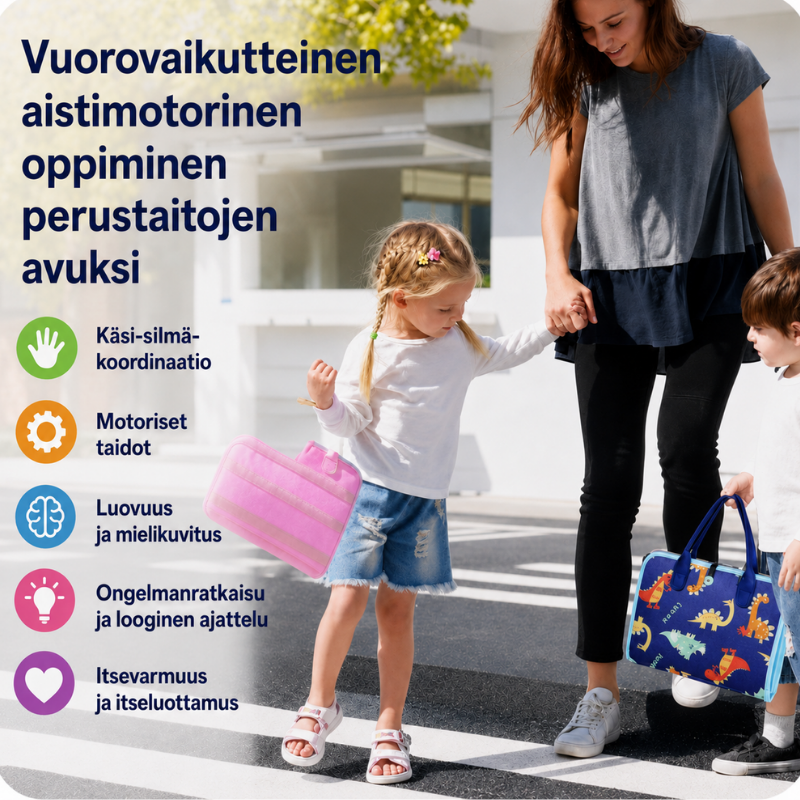 7-in-1 Busy Board – Motoriset taidot ja oppiminen – Aktiviteettitaulu