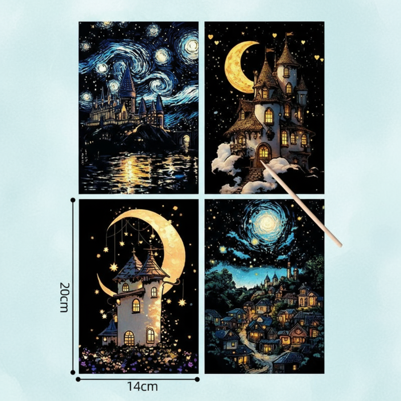 GlowArt – Glow-in-the-dark – Raaputusarpojen sarja