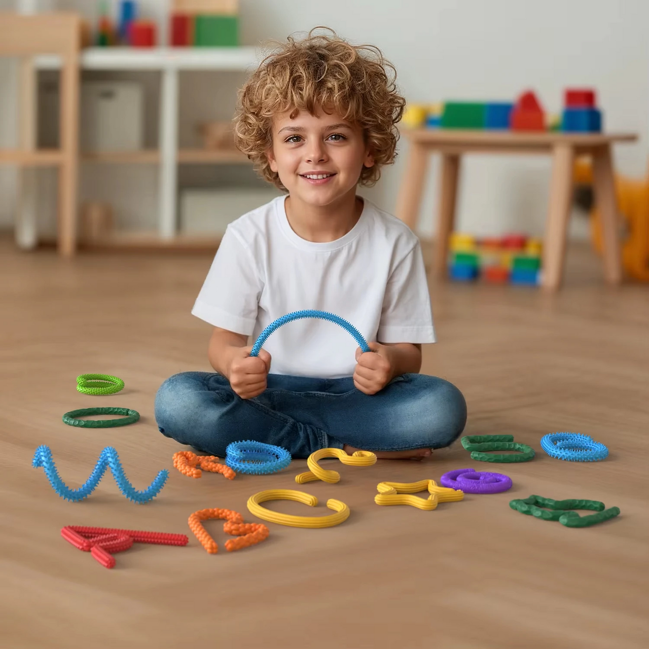 SensoryFlex – Rauhoittavat ja interaktiiviset – aistilliset fidget-tikkuja