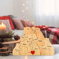 Thumbnail for Family Puzzle™ – Henkilökohtainen äitienpäivälahja, jossa on karhuperhe