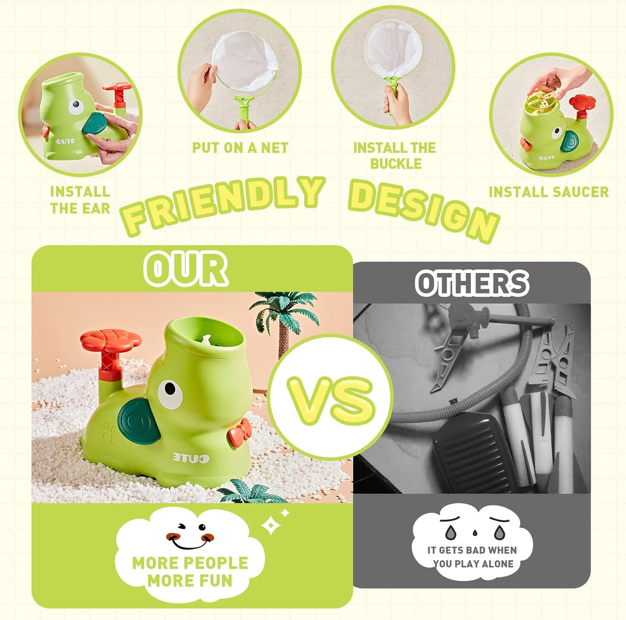 AeroFly – Nopea ja hauska – Frisbee-pelilevy ulkokäyttöön