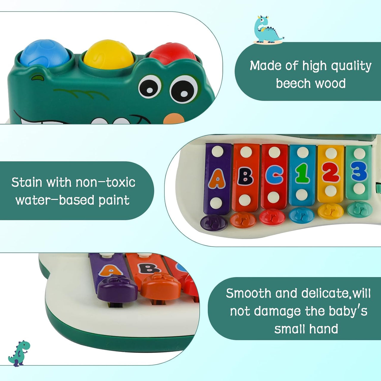 GatorBeats – Musiikillinen ja hauska – vasara-ksylofonilelu