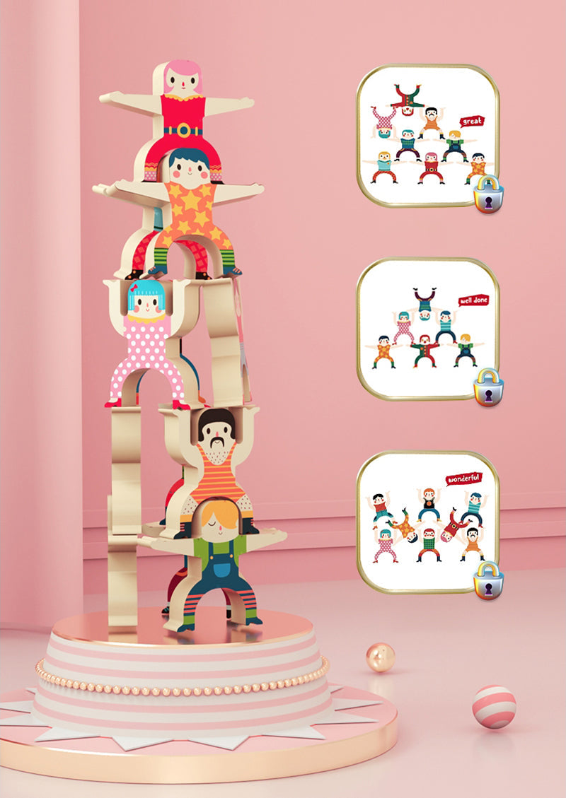 Woods™ - Bevordert de ontwikkeling van je kleine! - Stapelspel