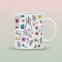 Thumbnail for Personalized Kids Name Mug – Ainutlaatuinen äitienpäivälahja – Henkilökohtainen muki
