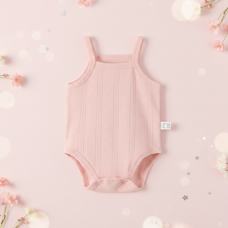 Summer Bodysuit – Kevyt ja mukava – neulottu vauvan body