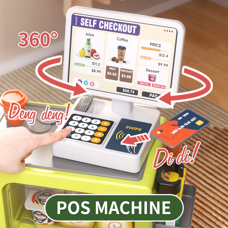 PlaySmart – Luova & opettavainen – Supermarket-leikkisetti
