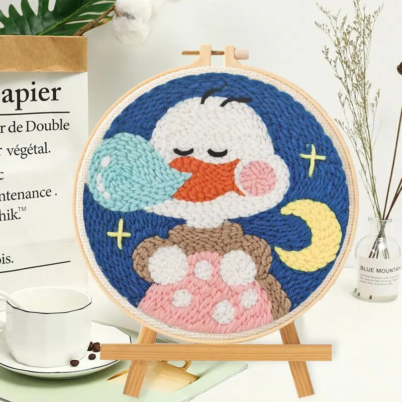 SoftLoop – Pehmeä ja luova – DIY-punch needle -sisustussetti kotiin