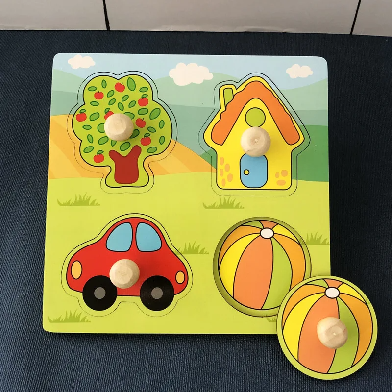 Clever Puzzle™ - Opettavainen leikki - Puinen palapeli