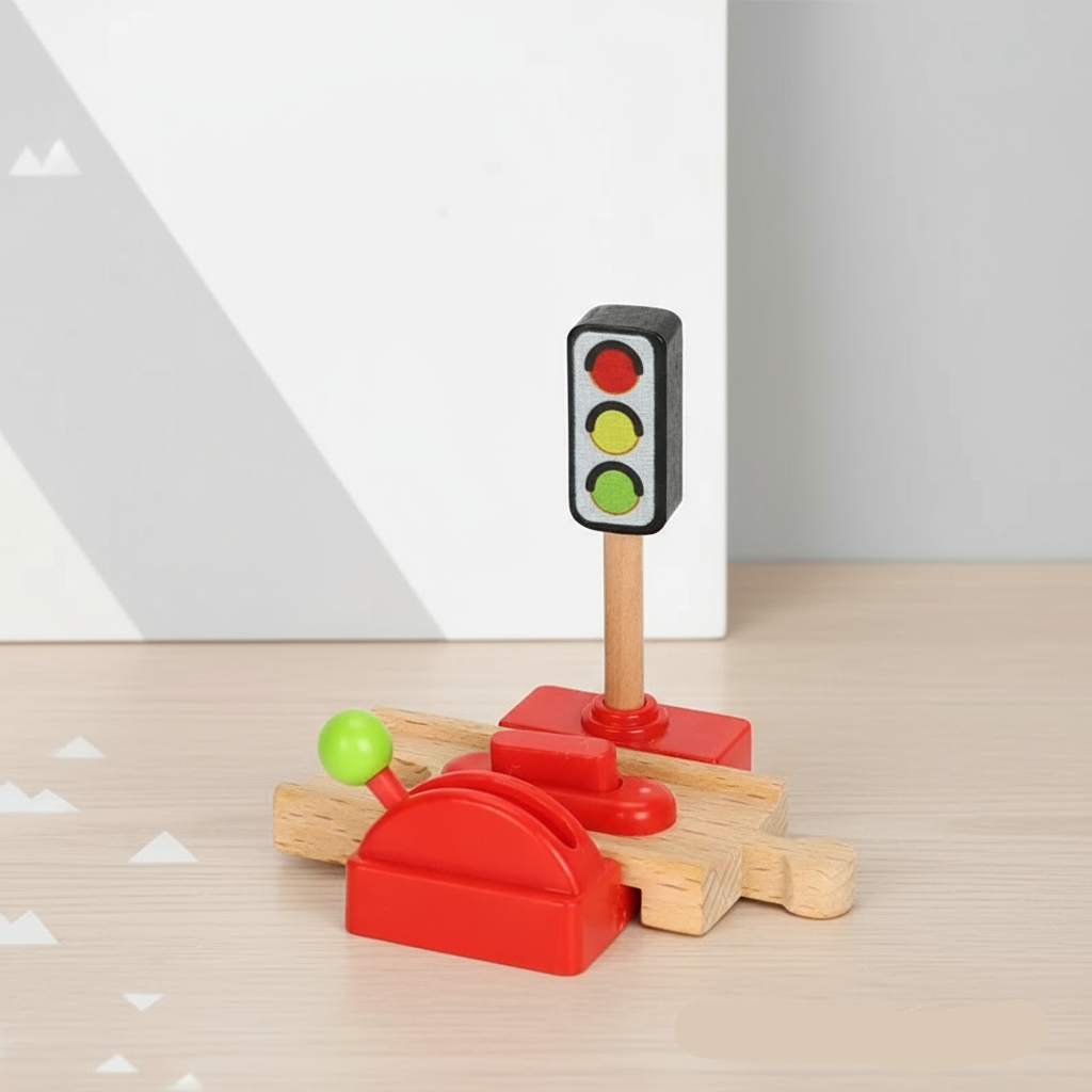 Woods – Tyylikäs ja opettavainen - Puinen julkisen liikenteen leikkisetti