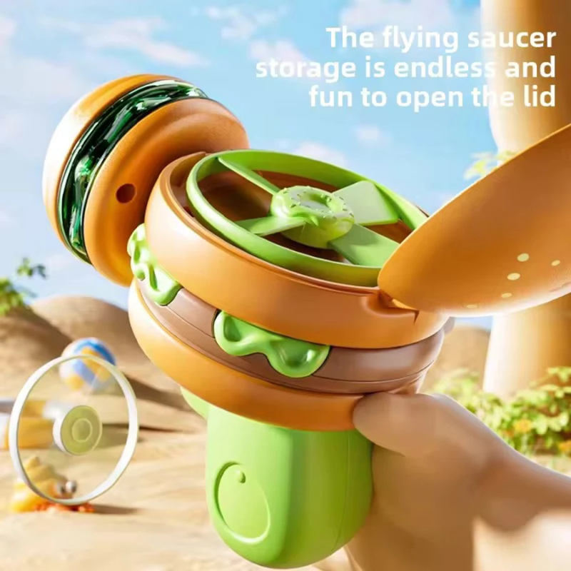 Flying Disk Toy – Luova & liikkuva – Gyro Gun